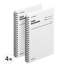 motemote 任務管理員100DAYS專案規劃, 白色, 4個