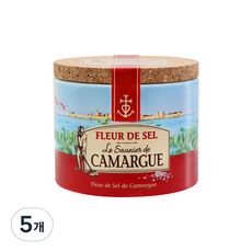Le Saunier de Camargue 鹽之花海鹽, 125g, 5個