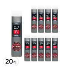 펜텔 샤프심 아인슈타인 B C277, 0.7mm, 20개