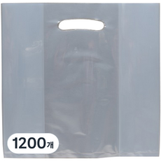 PE 塑膠購物袋 小, 1200個, 素色