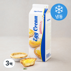 에그크림 (냉동), 1kg, 1개입, 3개