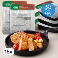 크라제 함박 스테이크 (냉동), 120g, 15개