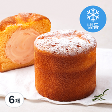 매일 데르뜨 황치즈 카스테라 (냉동), 110g, 6개