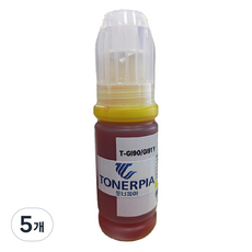 토너피아 캐논 호환 GI-91Y, 노랑, 5개