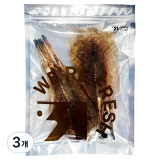 31건어물 통순살 꼬리아귀포 10p, 300g(10마리), 3개