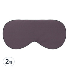 Tidy Home 眼罩 紫灰色, 2個, 1入