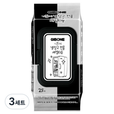 기본에 냉장고 전용 세정티슈 캡형 25p, 3세트