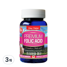 통라이프 프리미엄 엽산 30g, 120정, 3개
