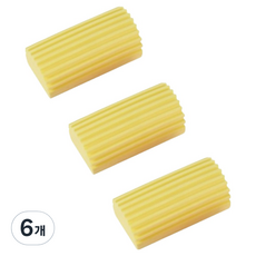 萬用強力吸水海綿 黃色, 6個