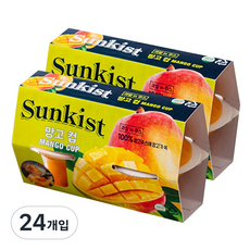 新奇士水果杯果汁芒果杯, 100g, 24入