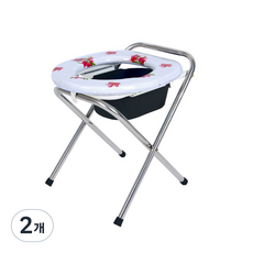 折疊便攜式C打印座椅馬桶座, 混色, 2個