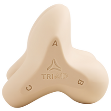 Tri-Aid 急救三角 肌肉放鬆按摩器, 沙漠棕, 1個