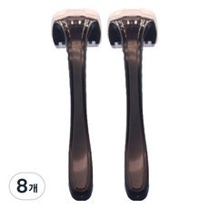 라델리 여성용 면도기 검은색, 8개, 1개입