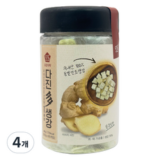 오감식탁 다진다 동결건조 생강 80p, 4개, 48g