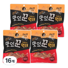 강고집 맛있꾼 먹태 불닭맛, 30g, 16개