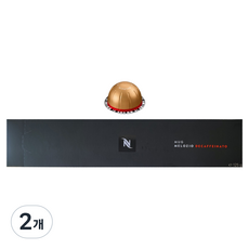 네스프레소 버츄오 캡슐커피 멜로지오 디카페나토 캡슐커피, 12.5g, 10개입, 2개