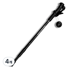 디페이브 캐주얼 노인 어르신 지팡이 블랙, 4개