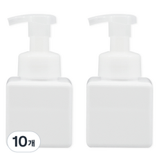 뉴앤룩 리필 용기 디스펜서 거품형 250ml, 화이트, 10개