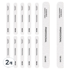 O-ON 專業拋光直條砂條 180/240號 12入, 2個