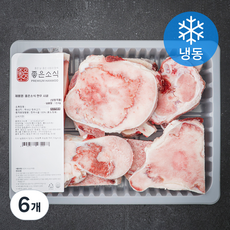 좋은소식 한우 사골 탕용 (냉동), 1.5kg, 6개