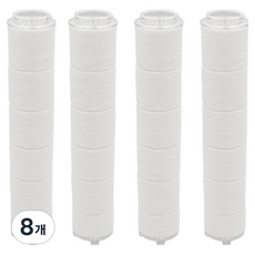 아쿠아듀오 SF-700 전용 샤워기 세디먼트 리필필터, 8개