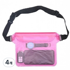 UNICOSY PVC觸控防水包 觸控螢幕, 07粉色, 4個