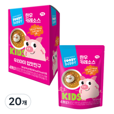 푸디버디 한우 소스, 100g, 20개, 카레맛
