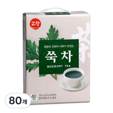 고향 쑥차, 18g, 40개입, 2개