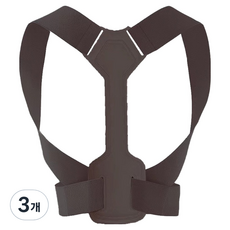 Thumbsmine 漂亮線條 姿勢矯正帶 黑色, 3個