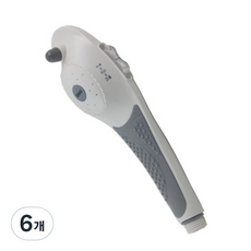 Sonagi Dolphin 2節水蓮蓬頭, 白色, 6個