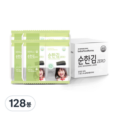 베베푸드 제로, 순한김, 1.45g, 128개