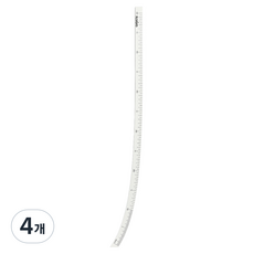 KORING 模板曲線尺 K-D-001, 單一顏色, 4個