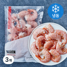 프라이드 아르헨티나 붉은새우 (냉동), 3개, 300g(특대)
