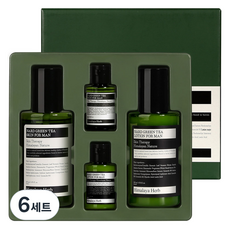 NARD 綠茶化妝水 200ml + 30ml + 乳液 200ml + 30ml 男士套組, 6套