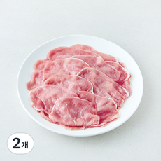 백두대간 한돈 등심 불고기용 (냉장), 2개, 500g