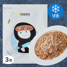 냠냠바다 볶아먹는 보리새우 (냉동), 500g, 3개, 1개입
