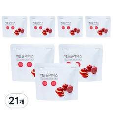 YEONGJU MASIL Food and Health 乾燥蘋果脆片, 20g, 21個