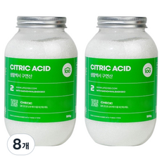 Lifegd100 餐具洗滌用檸檬酸, 8個, 500g