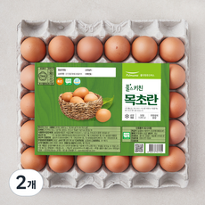 풀무원 무항생제 인증 풀스키친 1등급 목초 특란 1800g, 30구, 2개