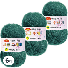 Yarna 大容量高級菜瓜布 100g, 168 復古托帕石, 6個