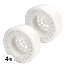 AQUADUO 第2道過濾蓮蓬頭替換濾芯 SF-580VT/980VT, 4個