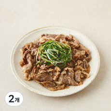 고급진 차돌 대파 양념구이, 2개, 400g