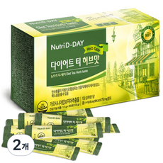 뉴트리디데이 다이어트 티 허브맛, 1.5g, 90개입, 2개