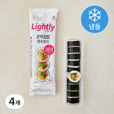 라이틀리 곤약김밥 땡초참치 (냉동), 220g, 4개