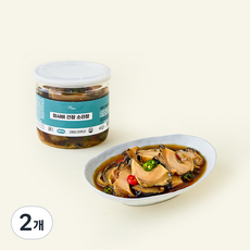 초록햇살 와사비 간장 소라장 슬라이스, 300g, 2개