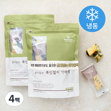 아리울떡공방 굳지않는 쑥인절미 가래떡 (냉동), 600g, 1개입, 4개
