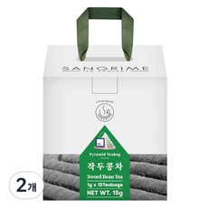 산그리메 작두콩 삼각티백 선물패키지, 15개입, 2개, 1g