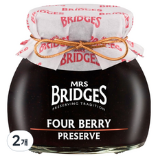 미세스브릿지 네가지맛 베리 프리저브, 340g, 2개