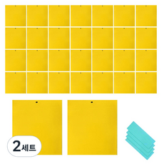 Market Plan Crop 超強力害蟲黏蟲板陷阱 30入組 20 x 15 cm, 2套