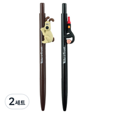PINKFOOT 酷狗寶貝擁抱筆 2件組, 黑色, 2套